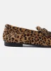 Gaia Leopard Print Textured Loafers sold by Mint Velvet