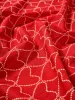 Red Cotton Heart Print Square Neck Scarf sold by Mint Velvet