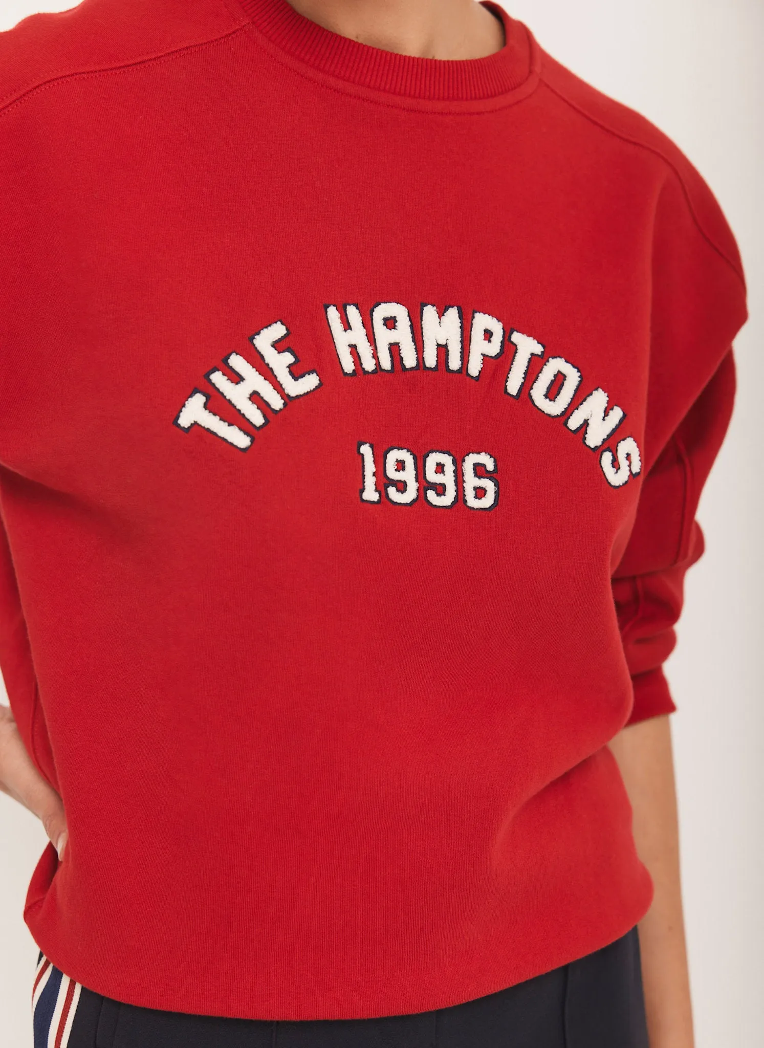 Red Hamptons Sweatshirt sold by Mint Velvet product image thumbnail 5