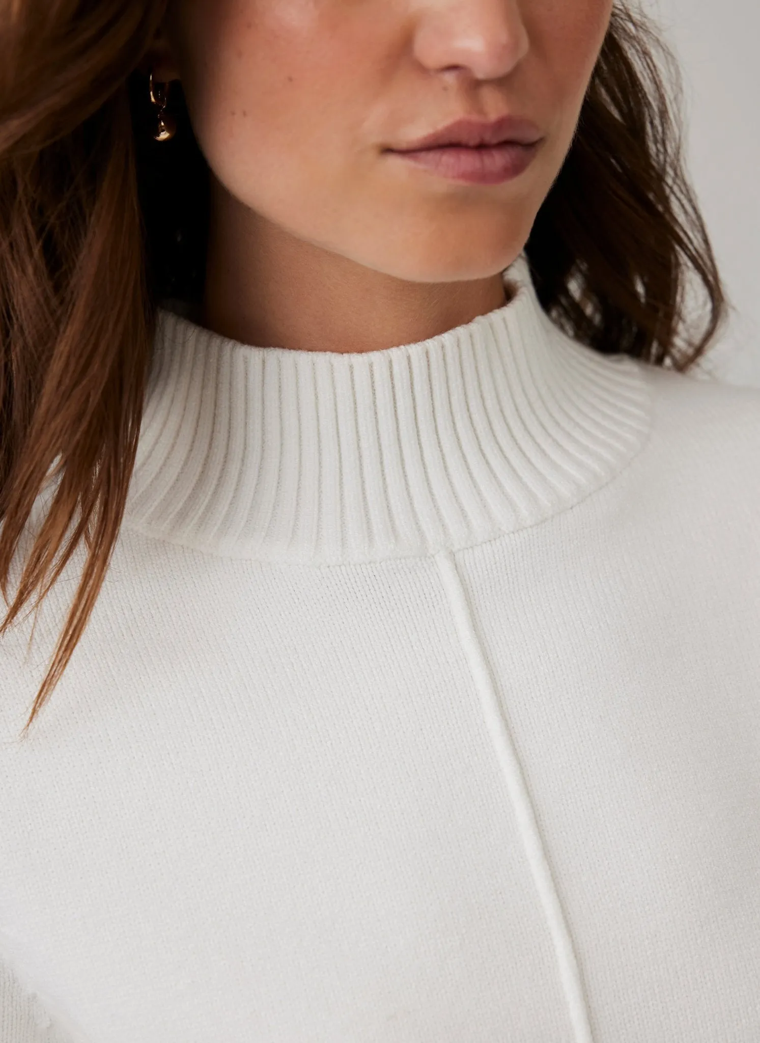 White Knit Mini Dress sold by Mint Velvet product image thumbnail 4