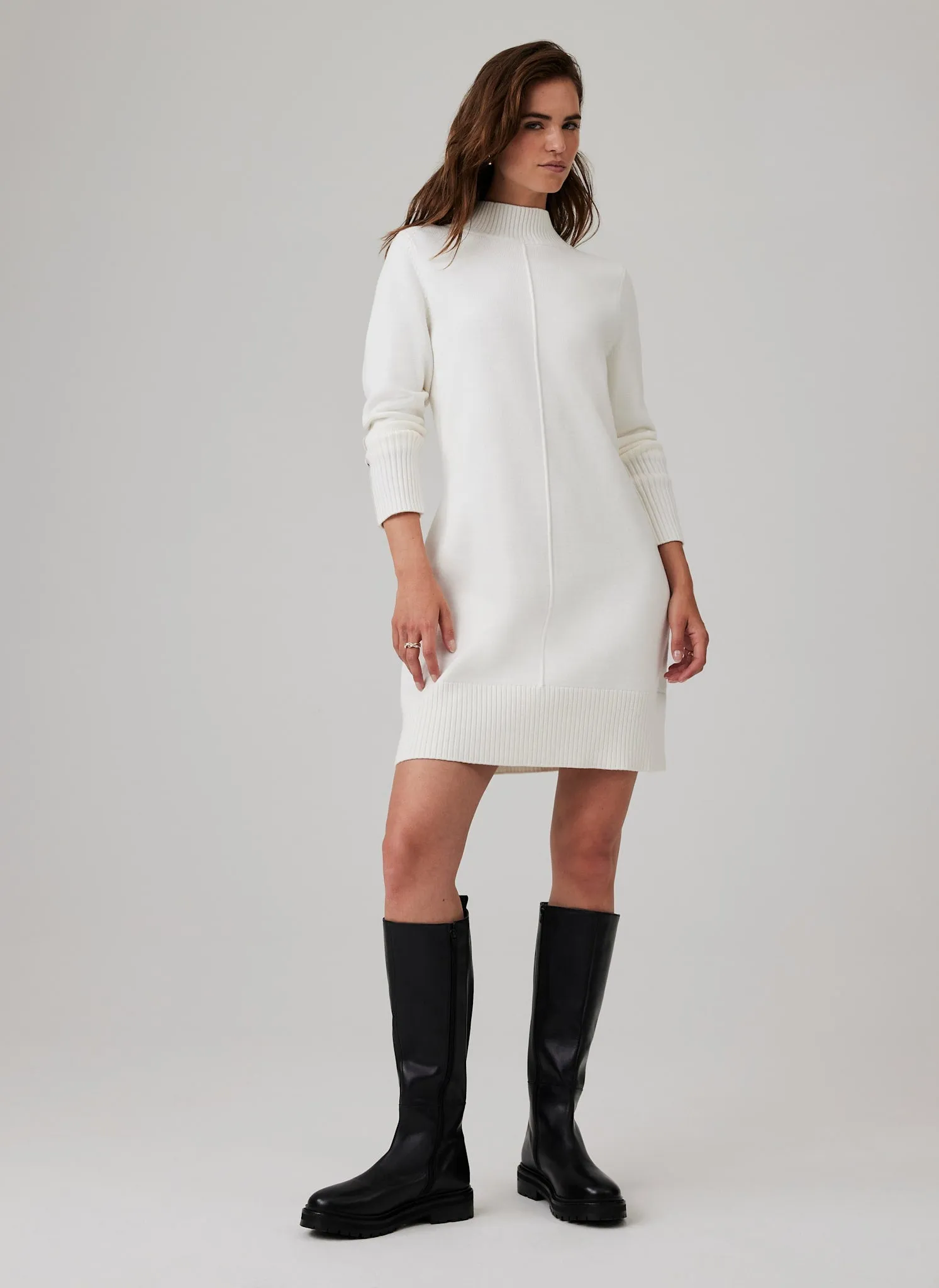 White Knit Mini Dress sold by Mint Velvet product image thumbnail 2