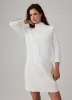 White Knit Jumper Mini Dress sold by Mint Velvet