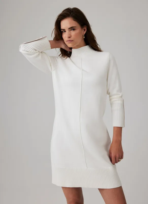 White Knit Jumper Mini Dress sold by Mint Velvet