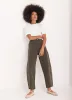 Khaki Barrel Leg Jeans sold by Mint Velvet