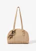 Otti Neutral Suede Shoulder Bag sold by Mint Velvet
