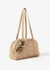 Otti Neutral Suede Shoulder Bag sold by Mint Velvet