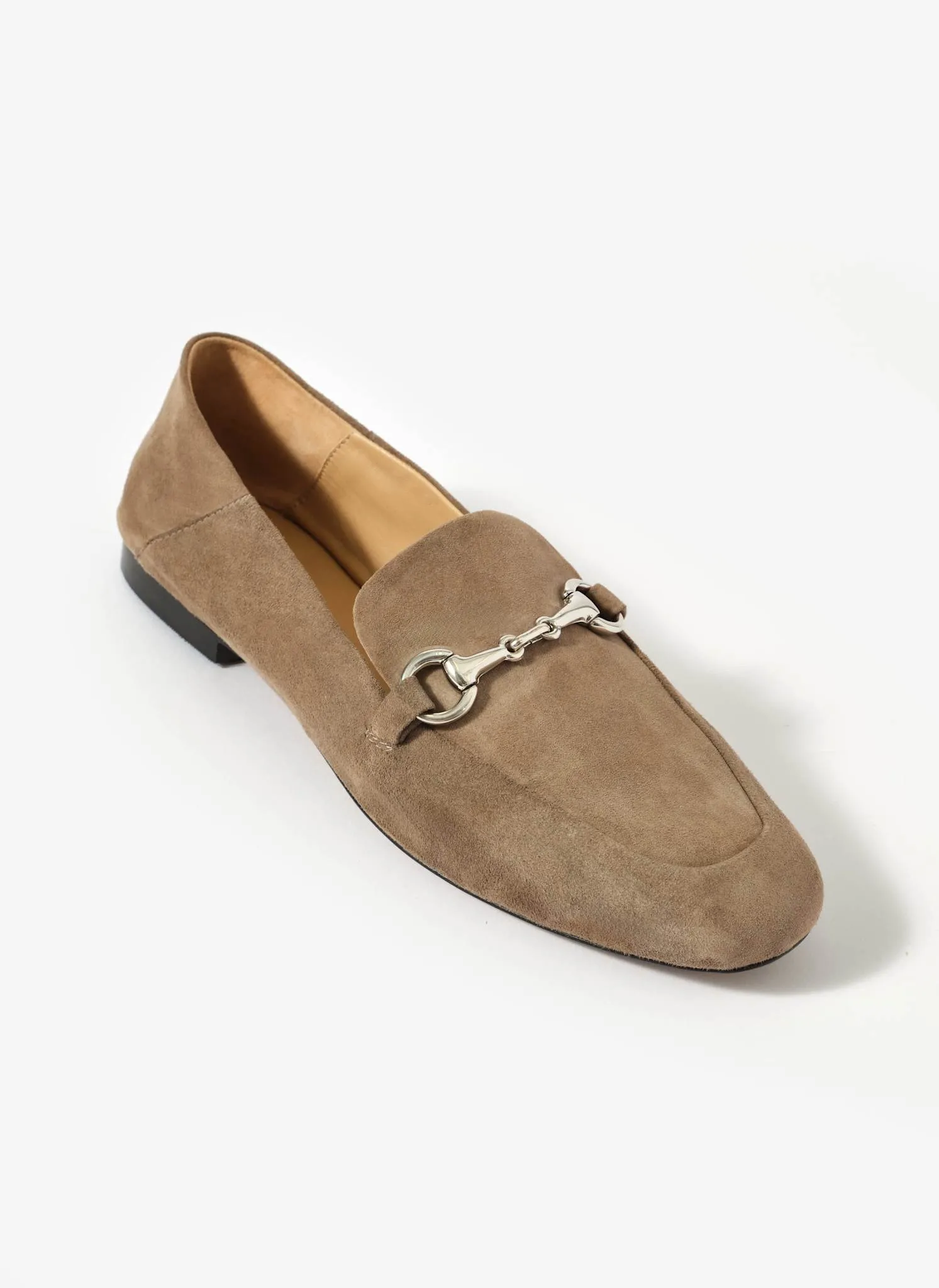 Camille Neutral Suede Loafers sold by Mint Velvet product image thumbnail 4
