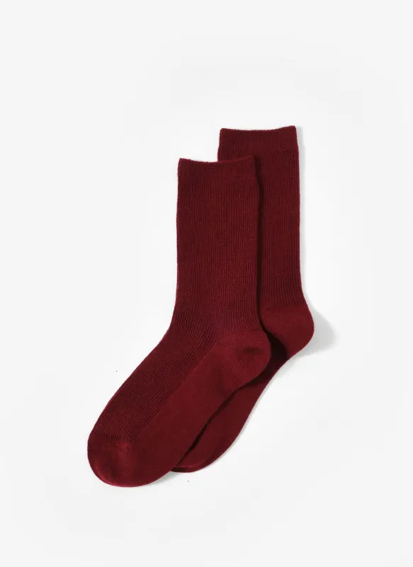 Burgundy Ankle Socks sold by Mint Velvet