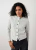 Grey Cable Knit Wool Blend Cardigan sold by Mint Velvet