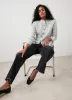 Grey Cable Knit Wool Blend Cardigan sold by Mint Velvet