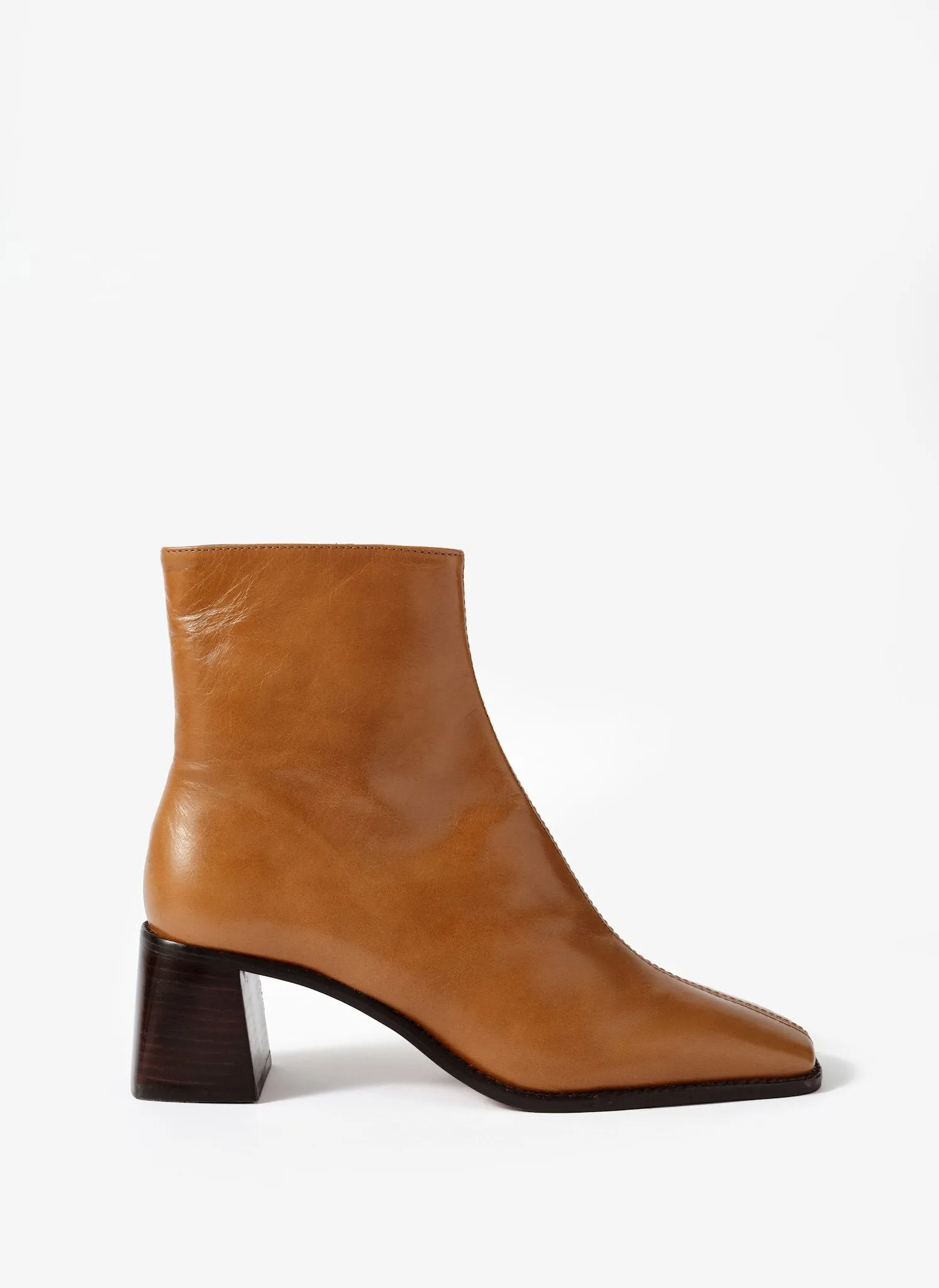 Aria Tan Leather Ankle Boots sold by Mint Velvet