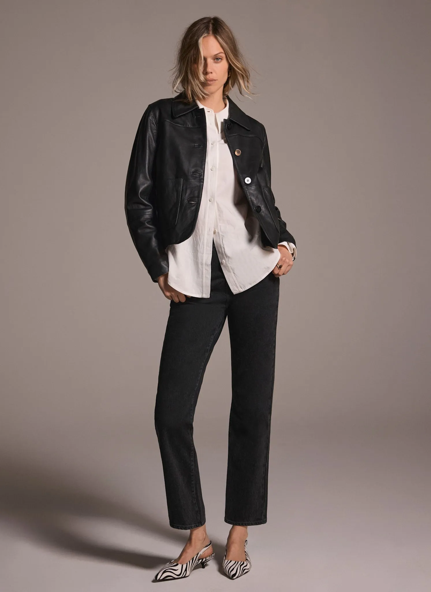 Washed Black Straight Leg Jeans sold by Mint Velvet product image thumbnail 2