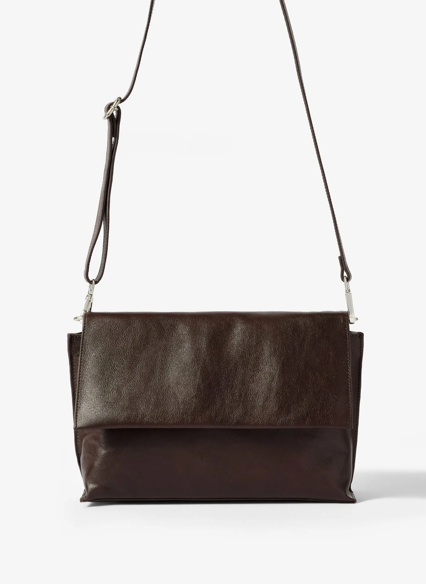 Daisy Burgundy Leather Bag sold by Mint Velvet