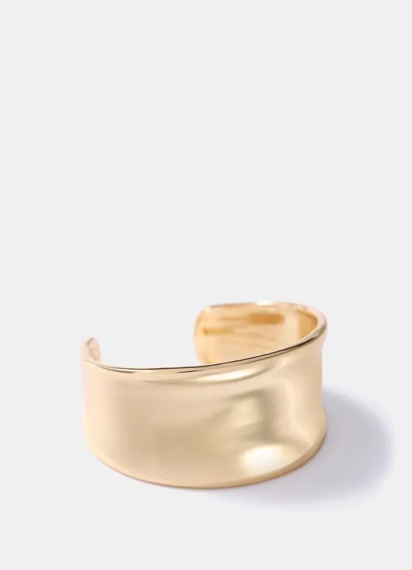 Gold Tone Cuff Bracelet sold by Mint Velvet