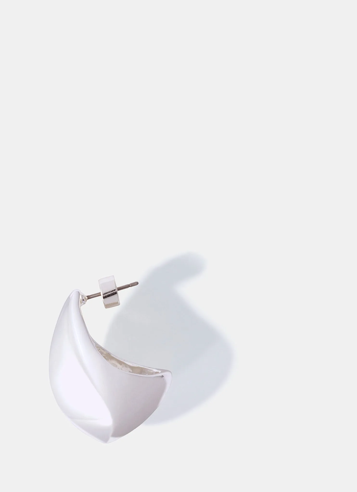 Silver Tone Statement Teardrop Earrings sold by Mint Velvet product image thumbnail 3