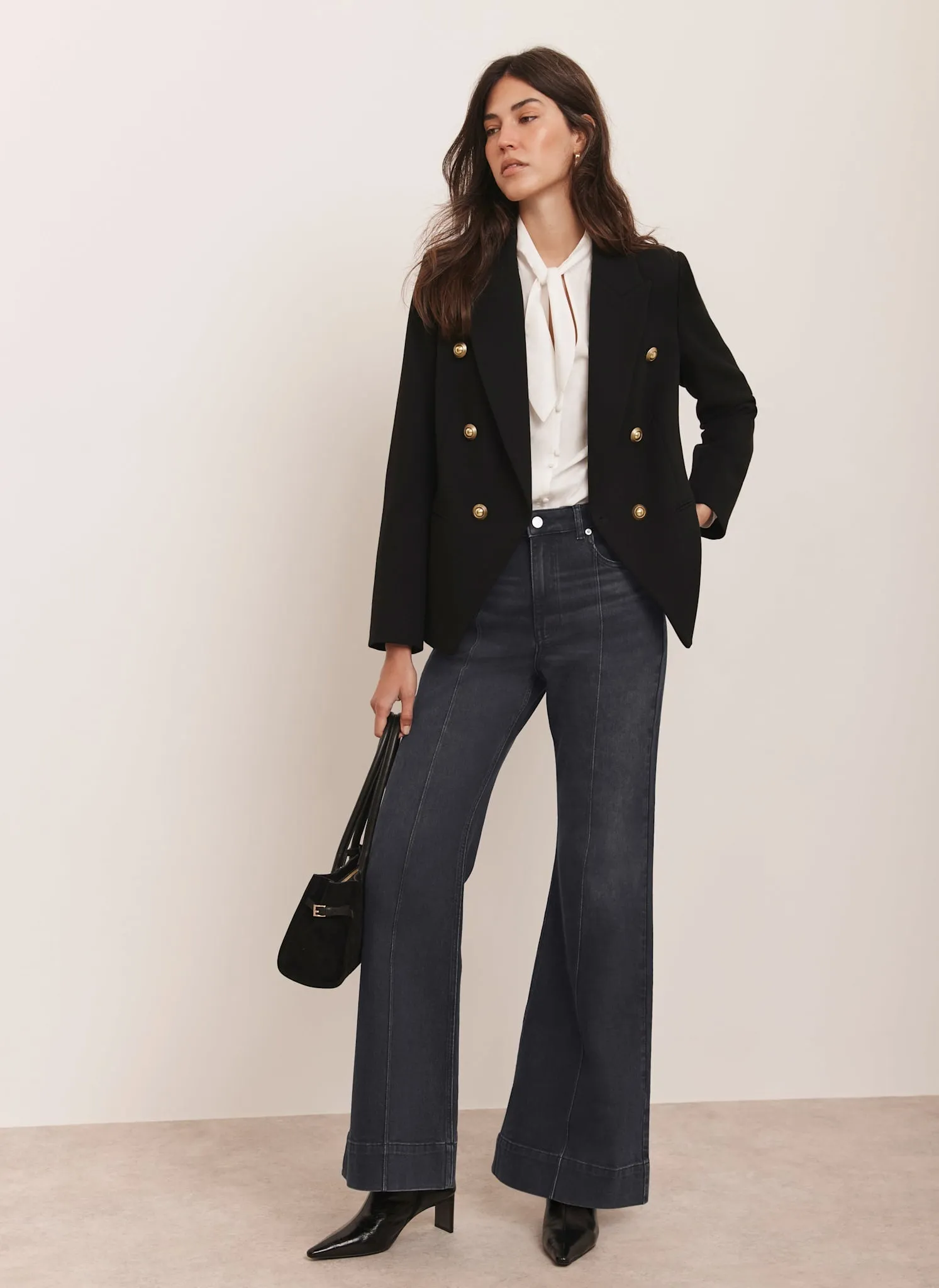 Black Flared Jeans sold by Mint Velvet product image thumbnail 3