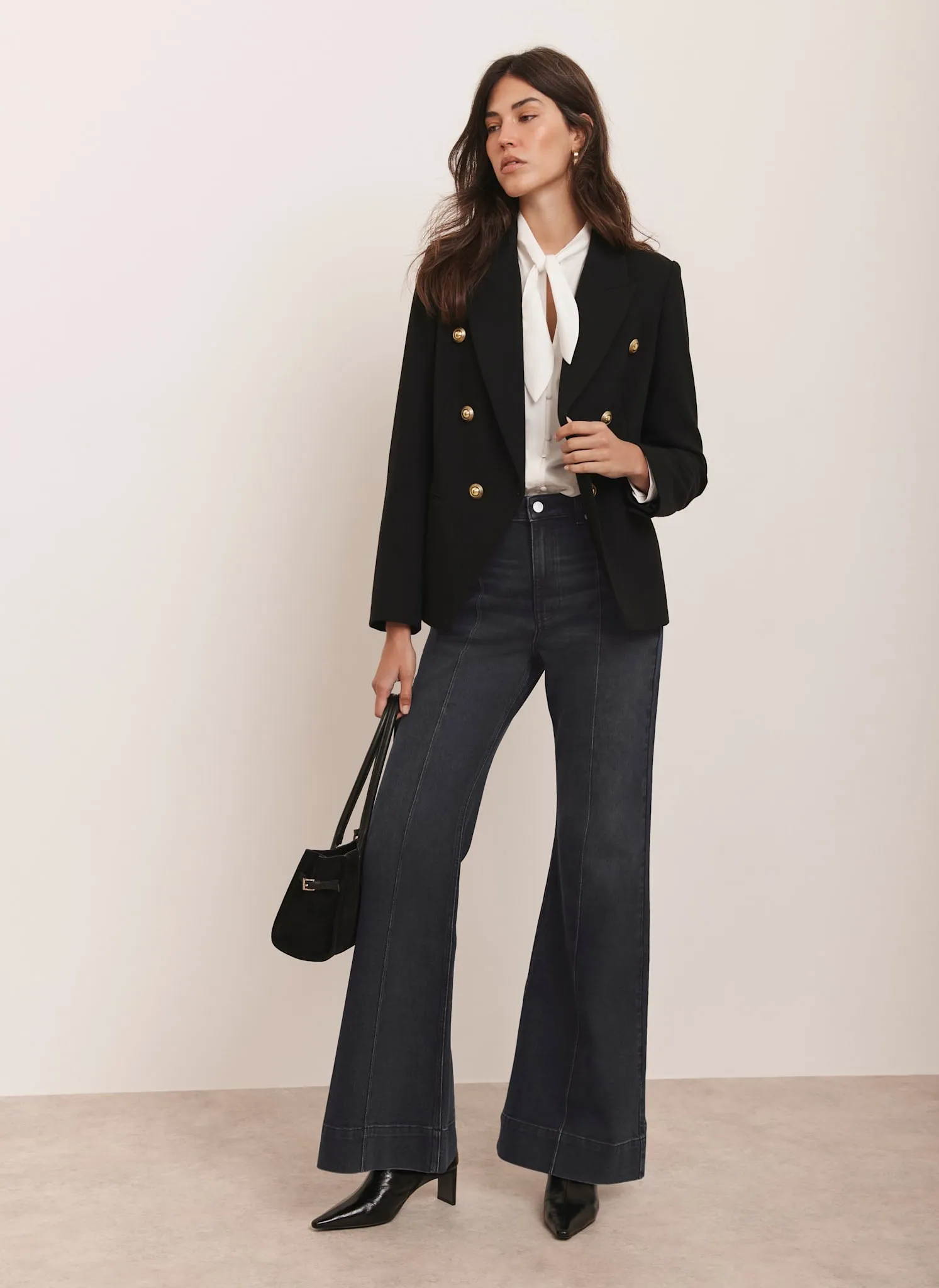 Black Flared Jeans sold by Mint Velvet product image thumbnail 2