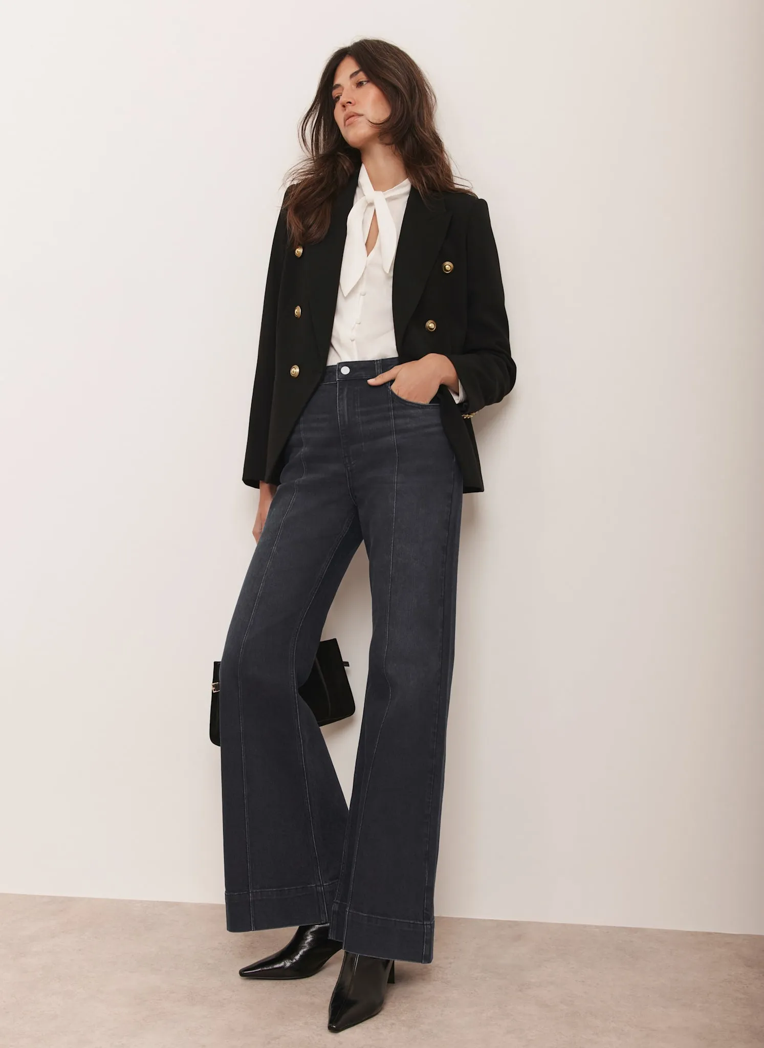 Black Flared Jeans sold by Mint Velvet product image thumbnail 5