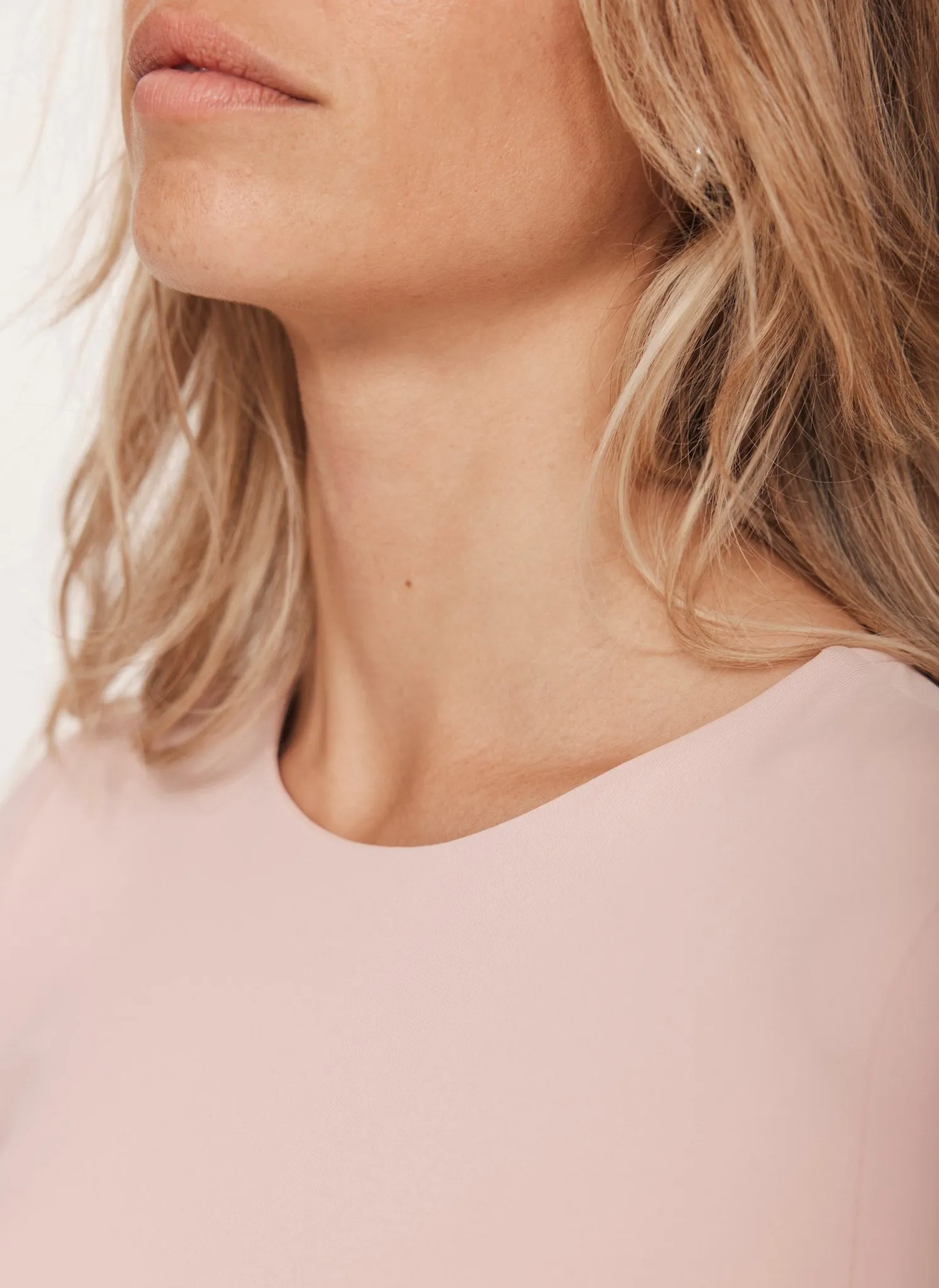 Pink Long Sleeve Layering Top sold by Mint Velvet product image thumbnail 4