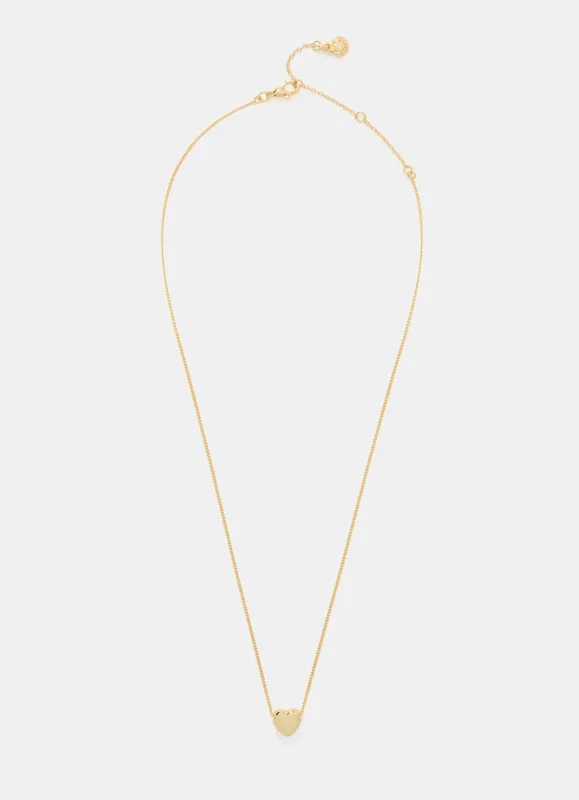 Gold Plated Heart Necklace sold by Mint Velvet
