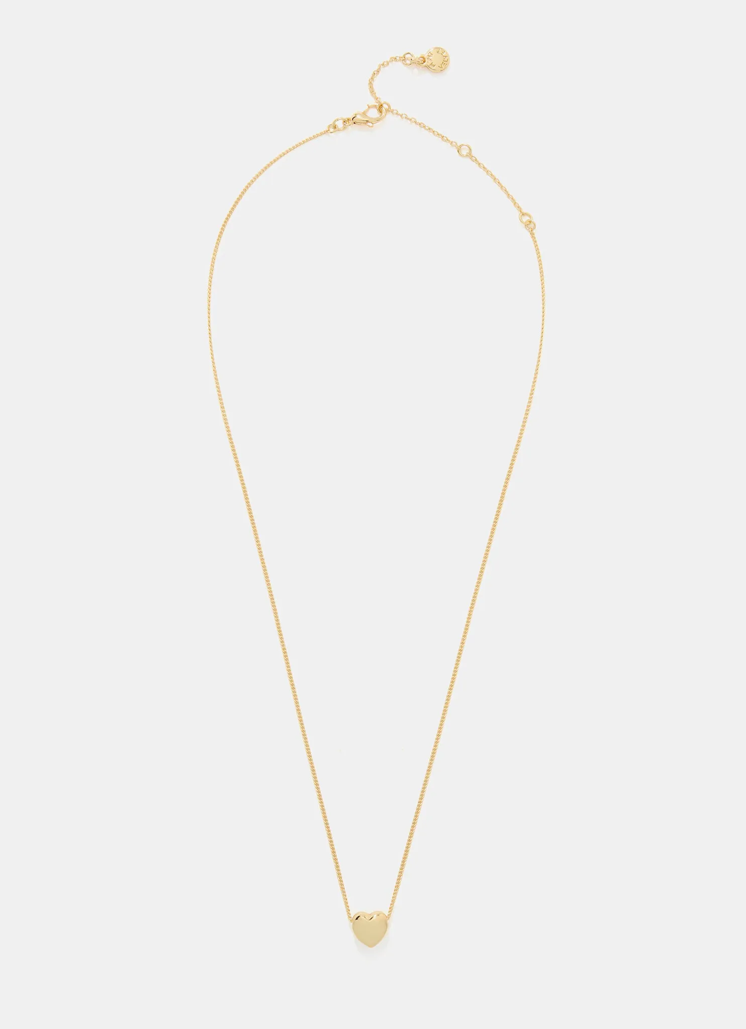 Gold Plated Heart Necklace sold by Mint Velvet