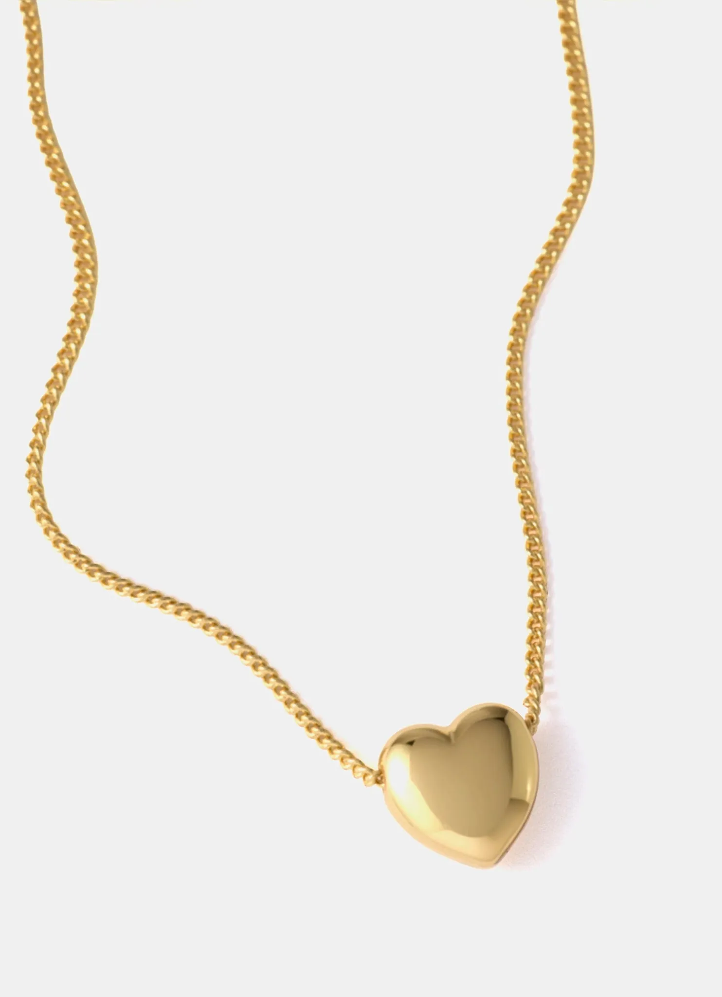 Gold Plated Heart Necklace sold by Mint Velvet product image thumbnail 3