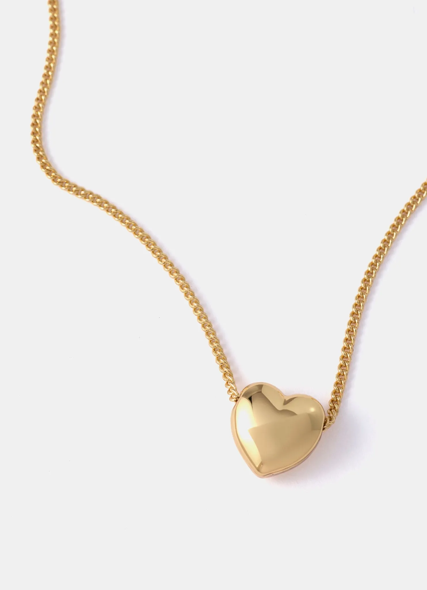 Gold Plated Heart Necklace sold by Mint Velvet product image thumbnail 2