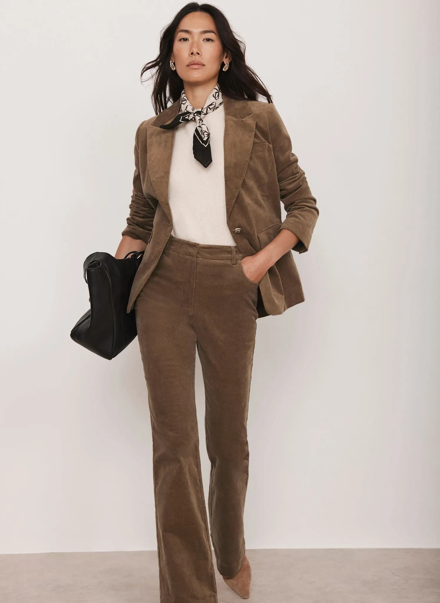 Brown Corduroy Blazer sold by Mint Velvet product image thumbnail 2