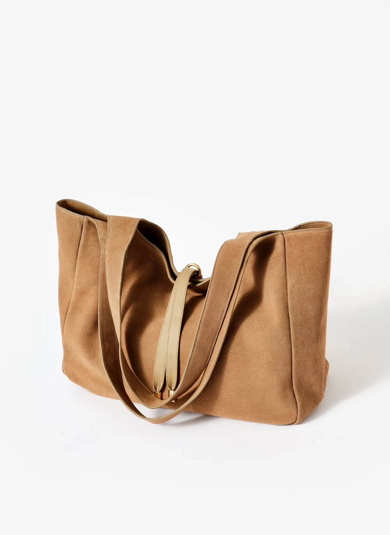 Bobbi Neutral Suede Tote Bag sold by Mint Velvet product image thumbnail 3