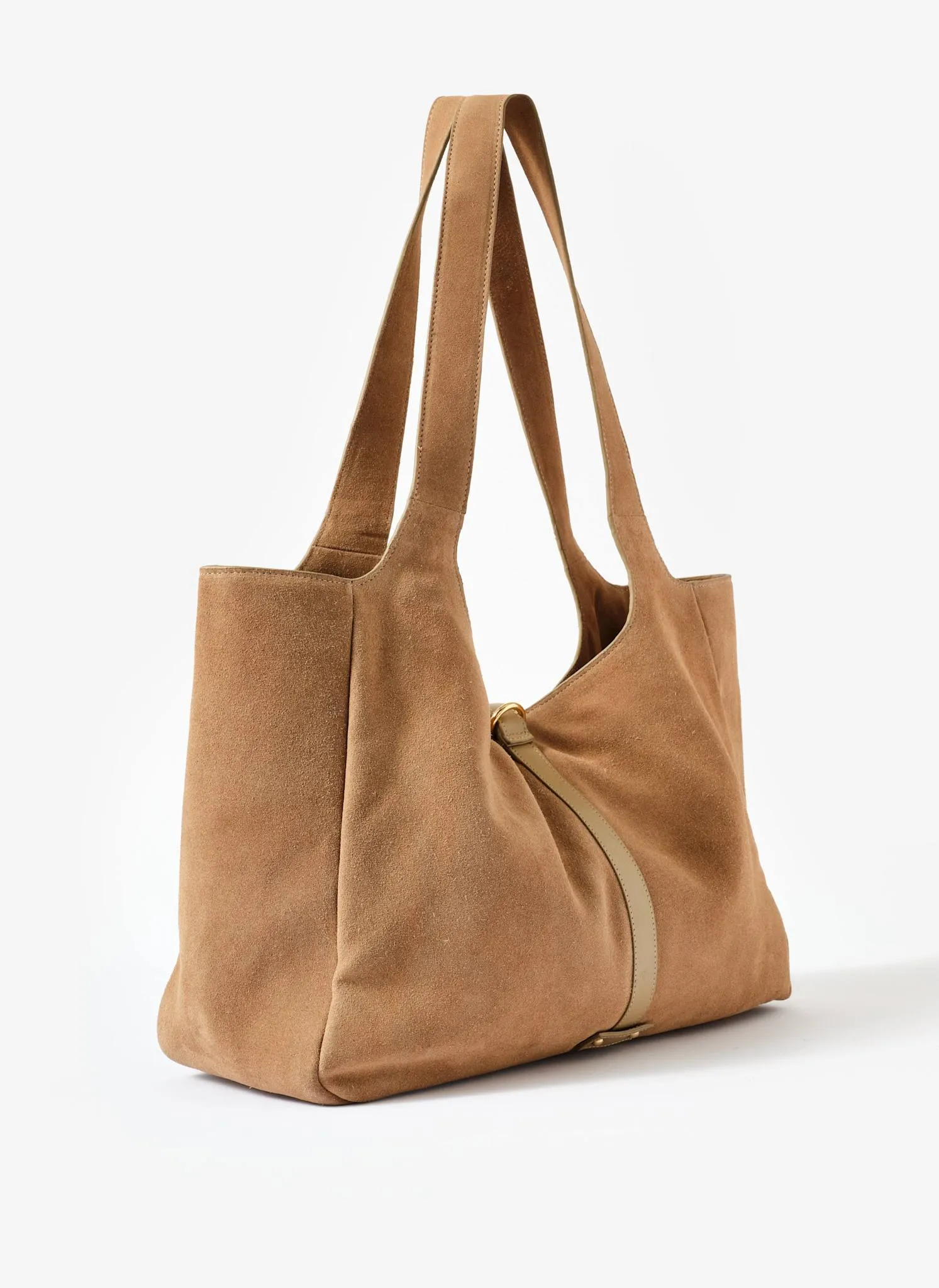 Bobbi Neutral Suede Tote Bag sold by Mint Velvet product image thumbnail 2