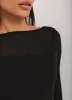 Black Sheer Knit Top sold by Mint Velvet