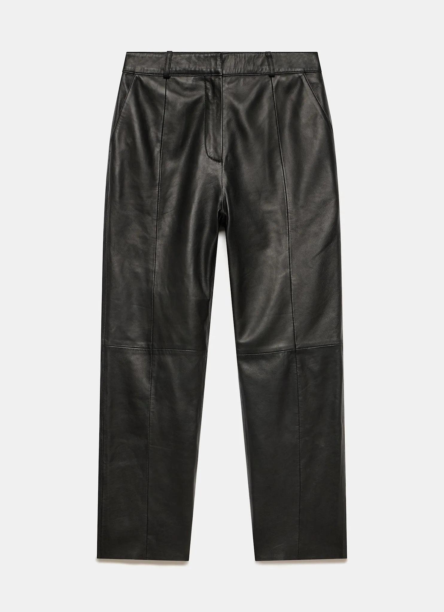 Black Leather Tapered Trousers sold by Mint Velvet product image thumbnail 5