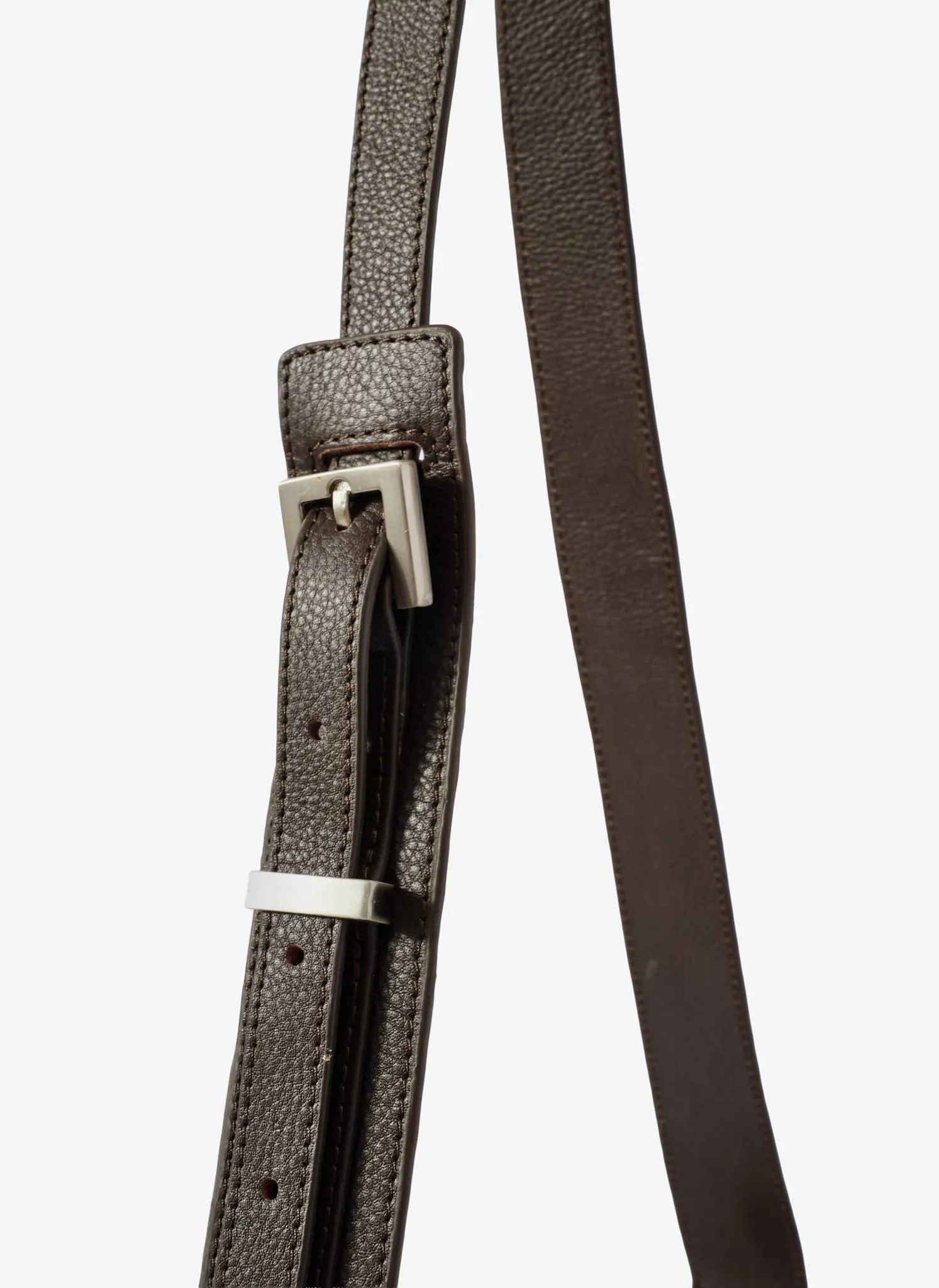 Dolly Brown Textured Suede Scoop Sling Bag sold by Mint Velvet product image thumbnail 3