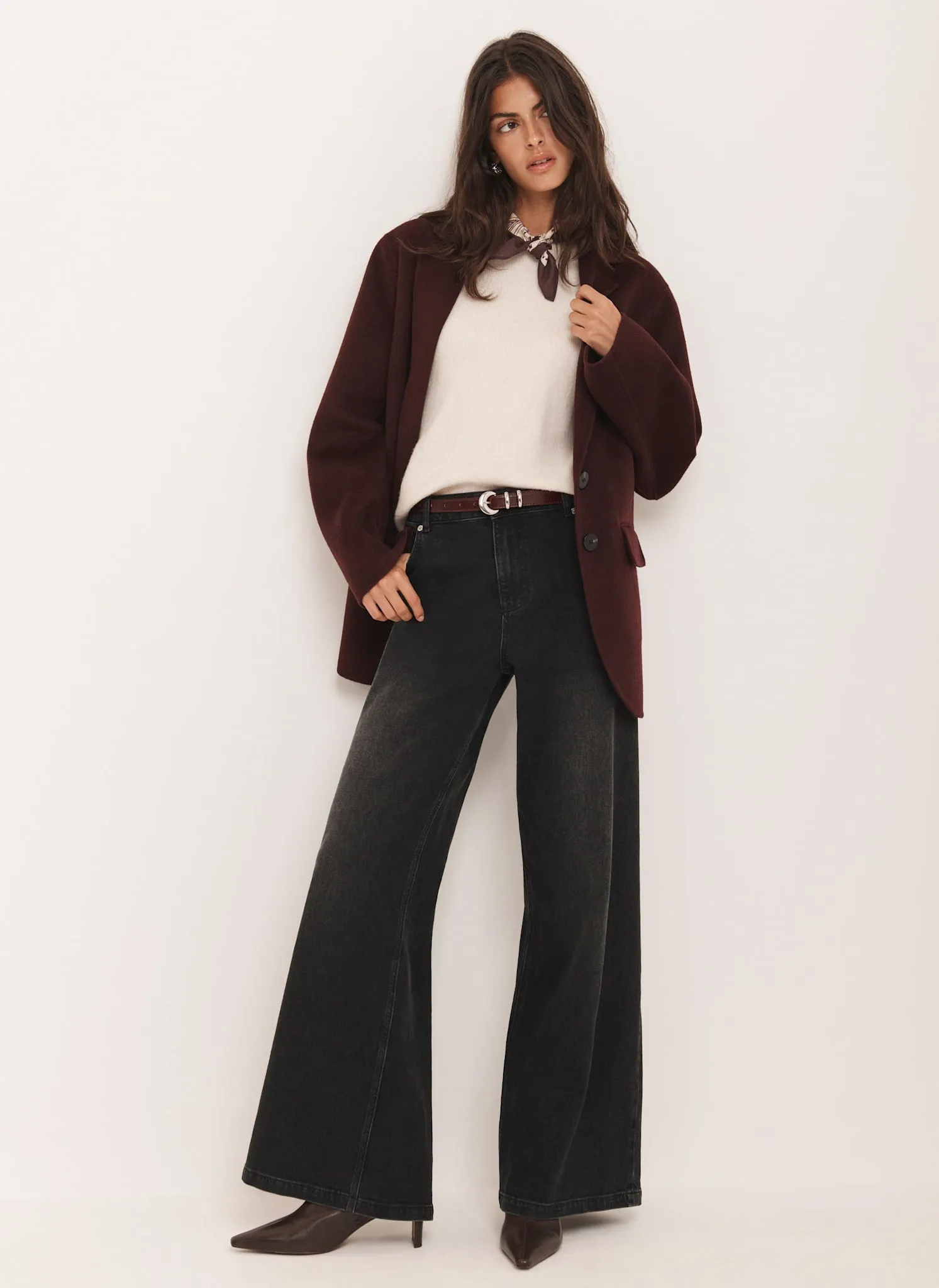 Washed Black Wide Jeans sold by Mint Velvet product image thumbnail 3