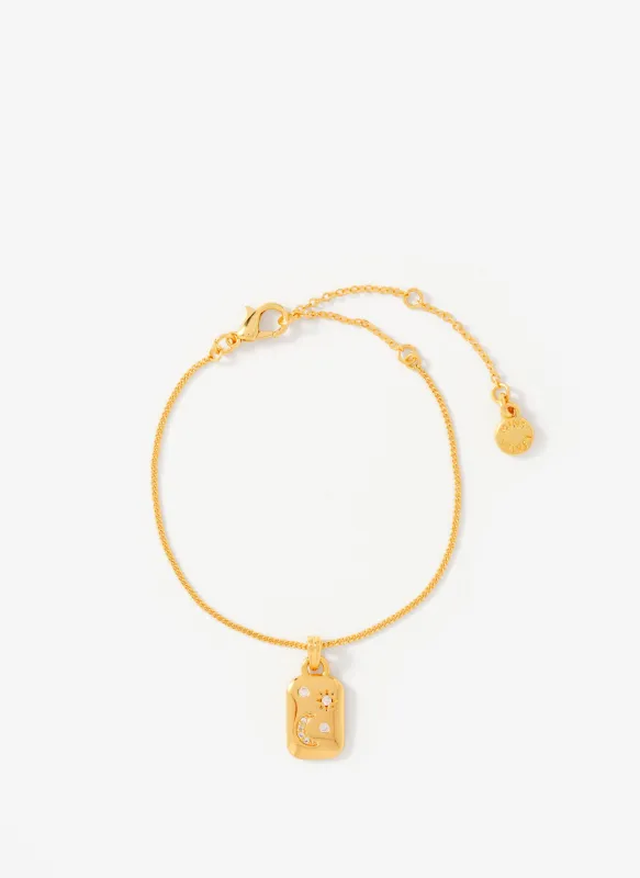 Gold Plated Star Bracelet sold by Mint Velvet