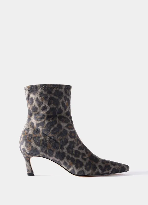 Isla Leopard Print Ankle Boots sold by Mint Velvet