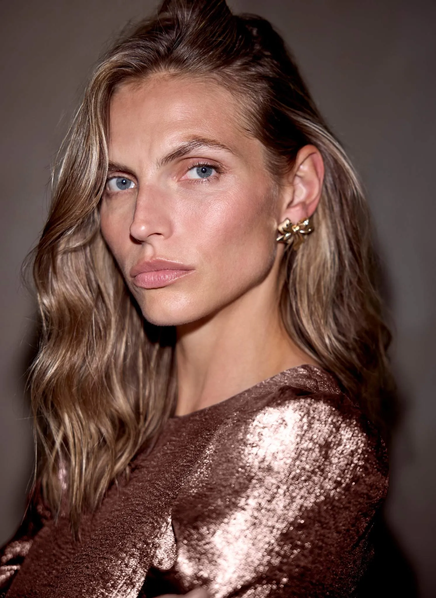 Gold Tone Bow Earrings sold by Mint Velvet product image thumbnail 2