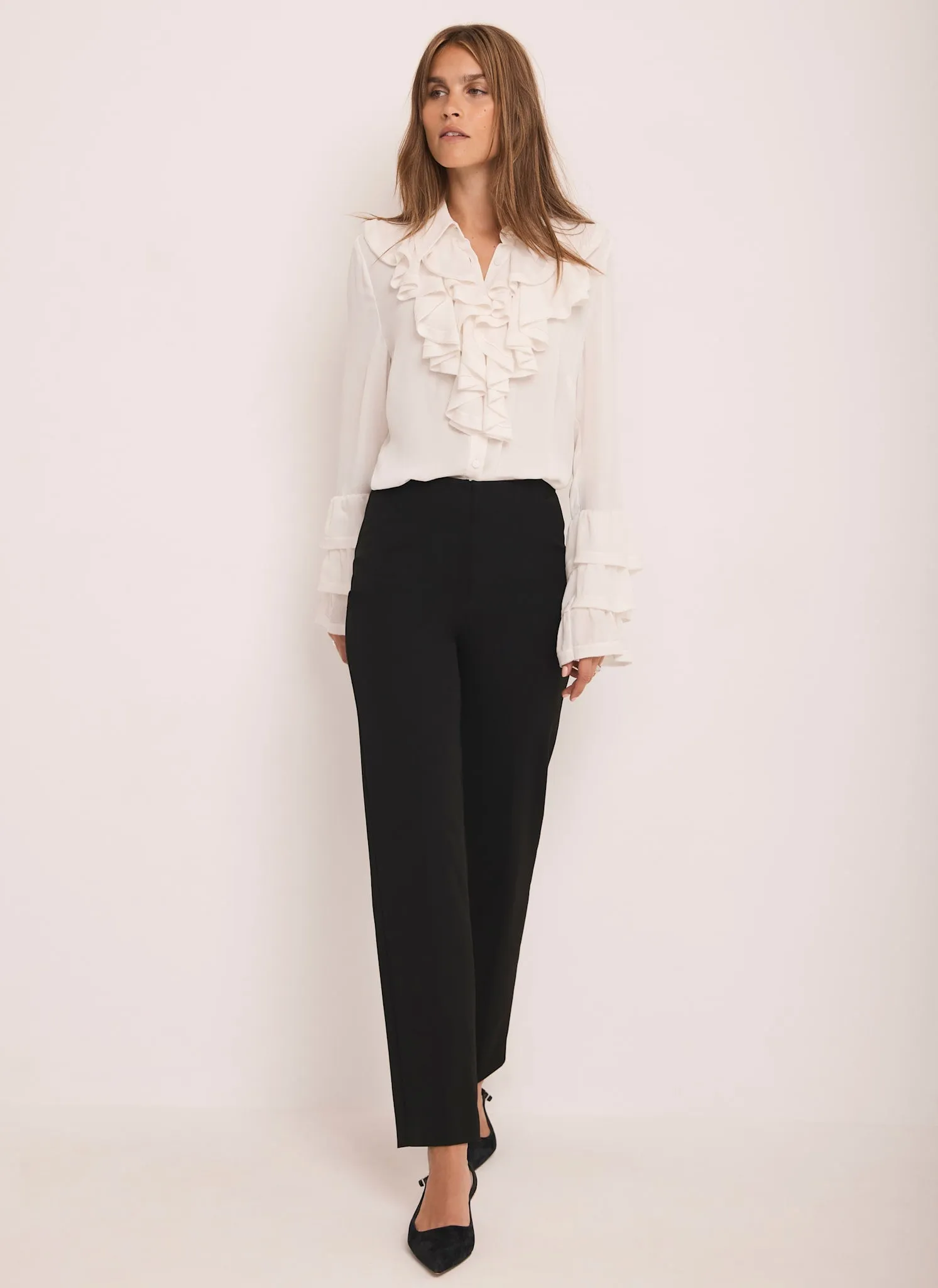 Black Slim Leg Trousers sold by Mint Velvet product image thumbnail 2