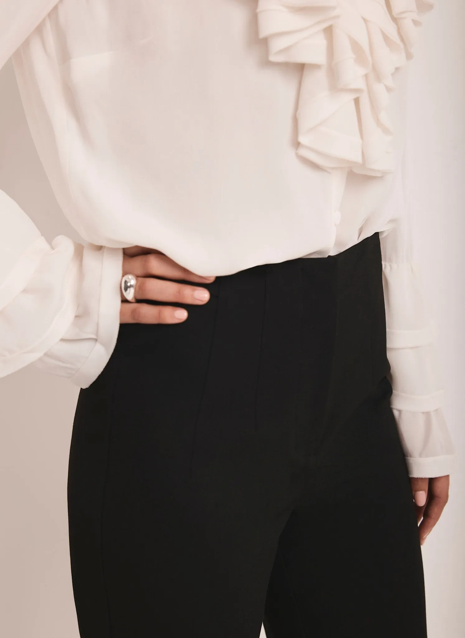 Black Slim Leg Trousers sold by Mint Velvet product image thumbnail 5