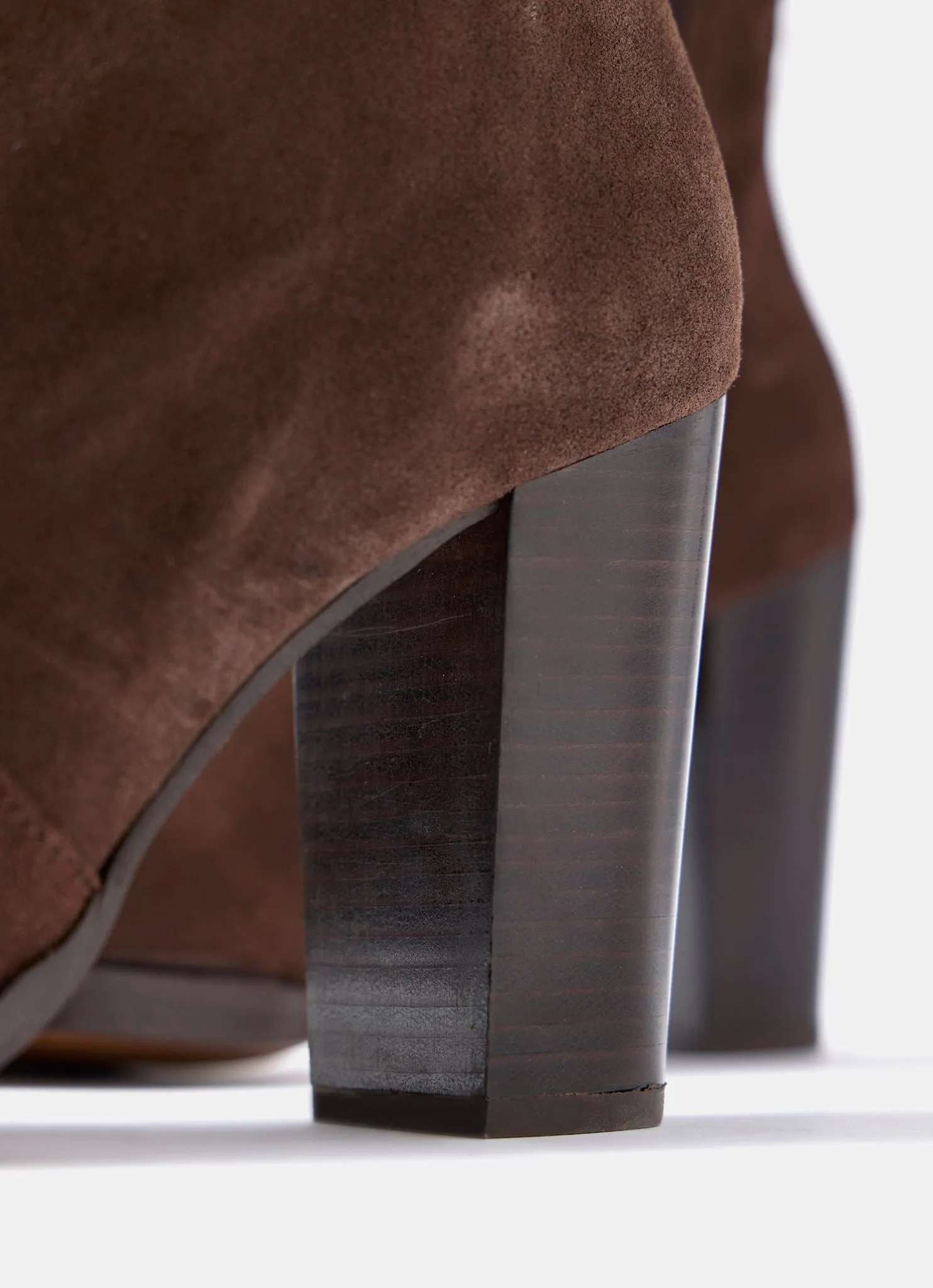 Nova Brown Suede Long Boots sold by Mint Velvet product image thumbnail 4