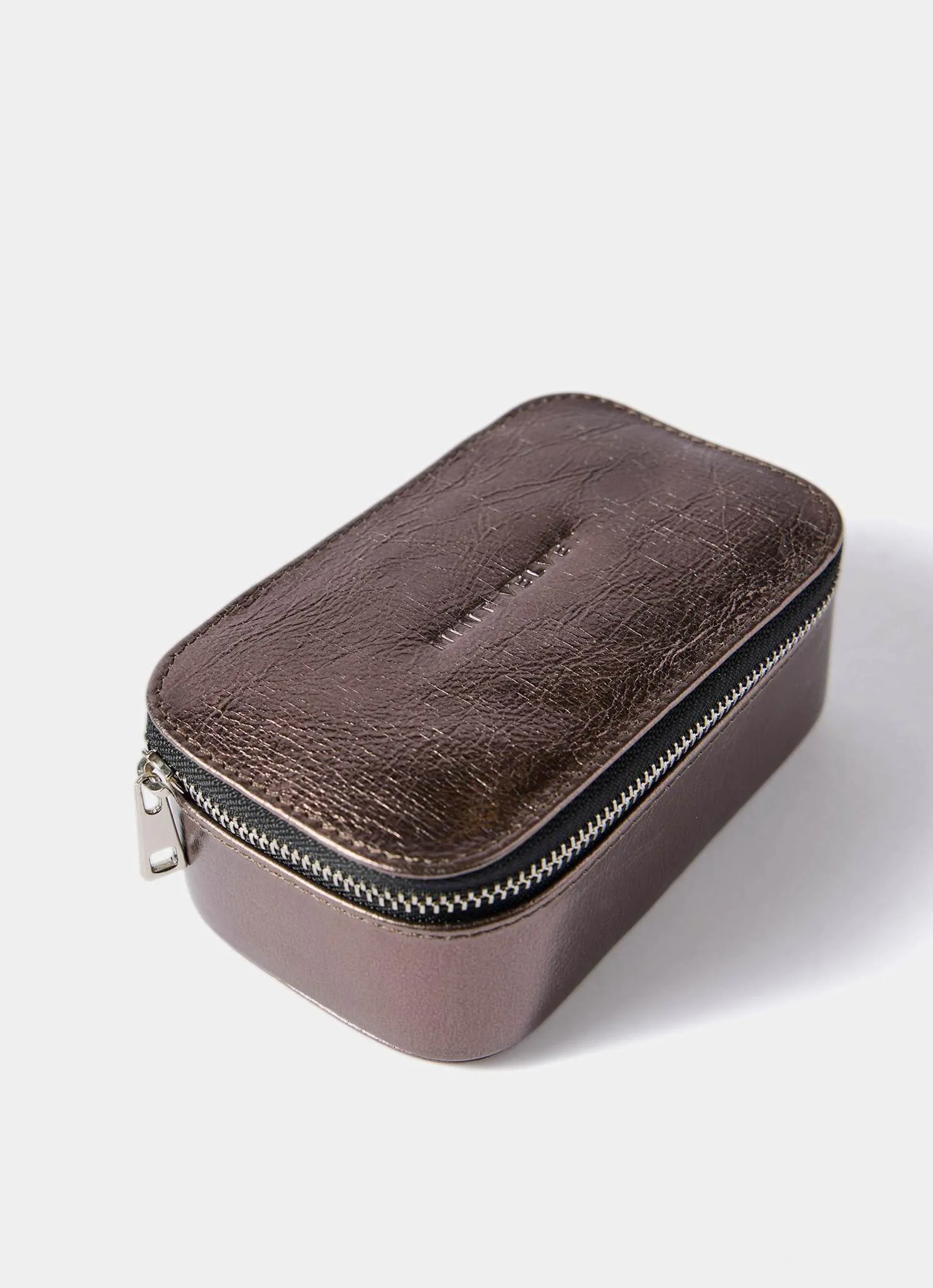 Metallic Brown Leather Jewellery Box sold by Mint Velvet product image thumbnail 4