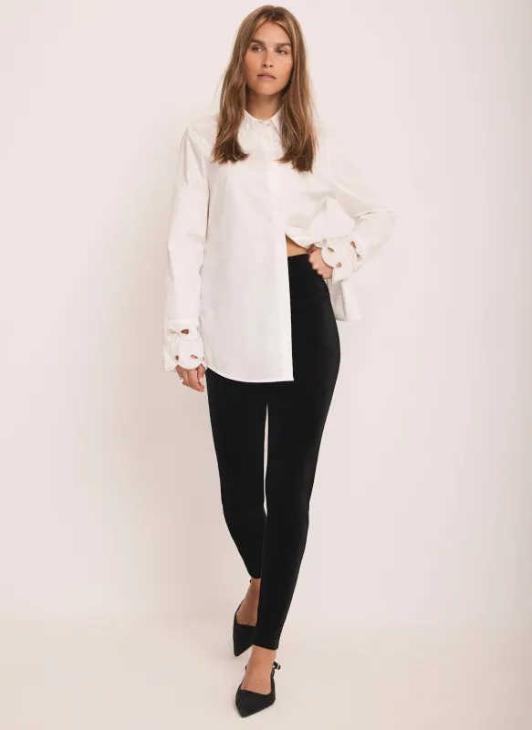 Black Velvet Leggings sold by Mint Velvet