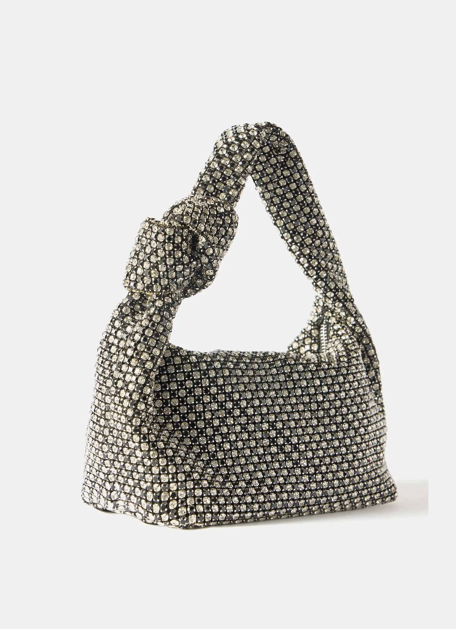 Kay Silver Diamante Grab Bag sold by Mint Velvet product image thumbnail 5