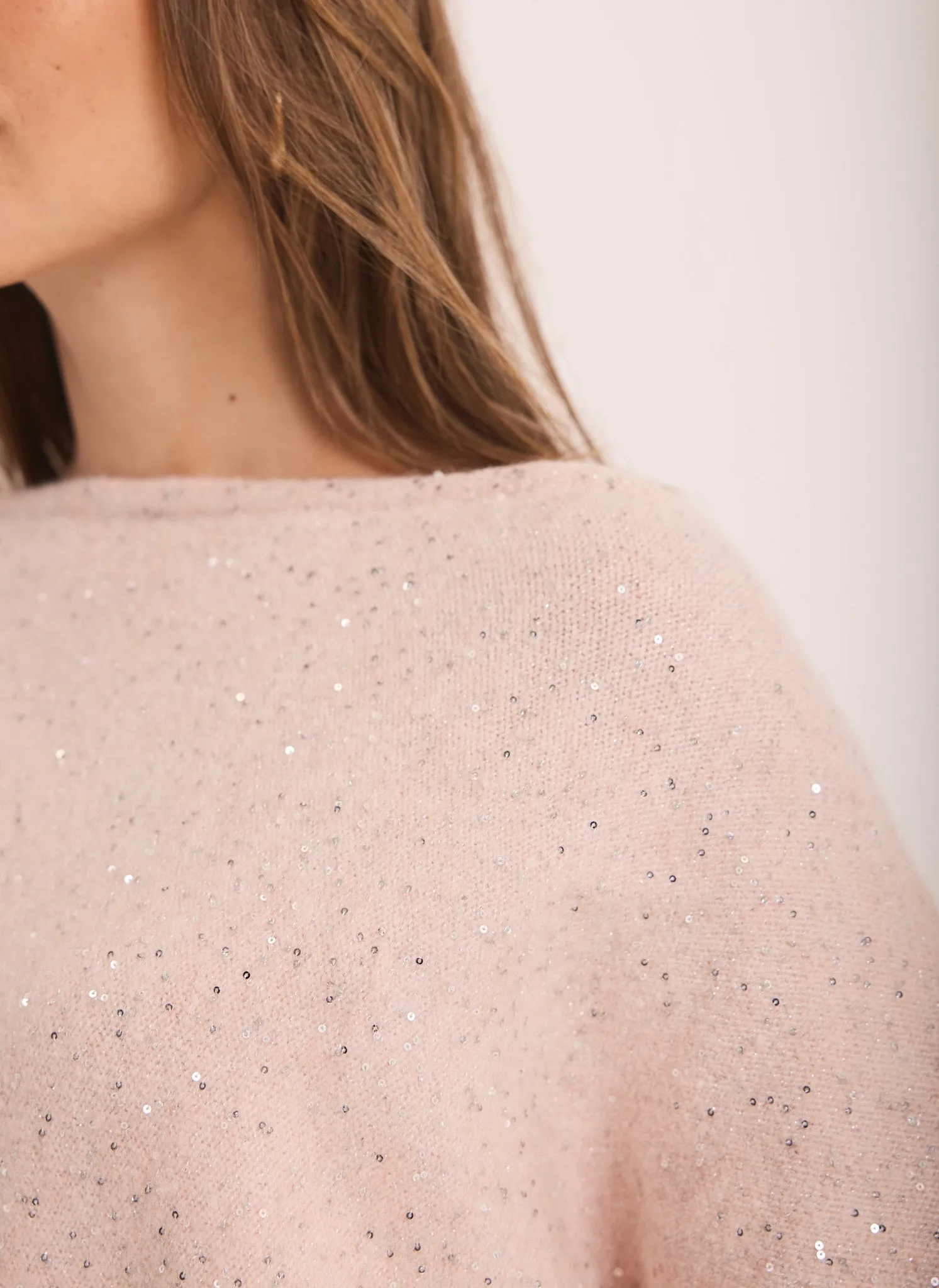Pink Sequin Batwing Jumper sold by Mint Velvet product image thumbnail 5