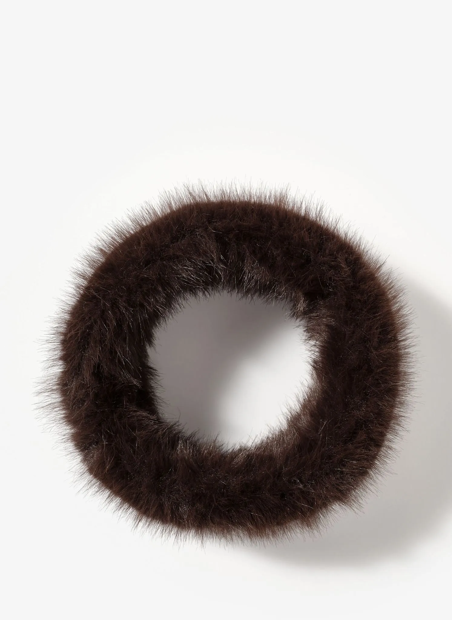 Brown Faux Fur Headband sold by Mint Velvet product image thumbnail 4
