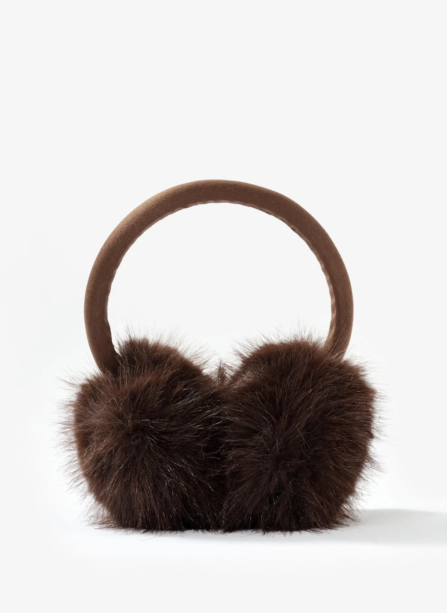 Brown Faux Fur Earmuffs sold by Mint Velvet product image thumbnail 2