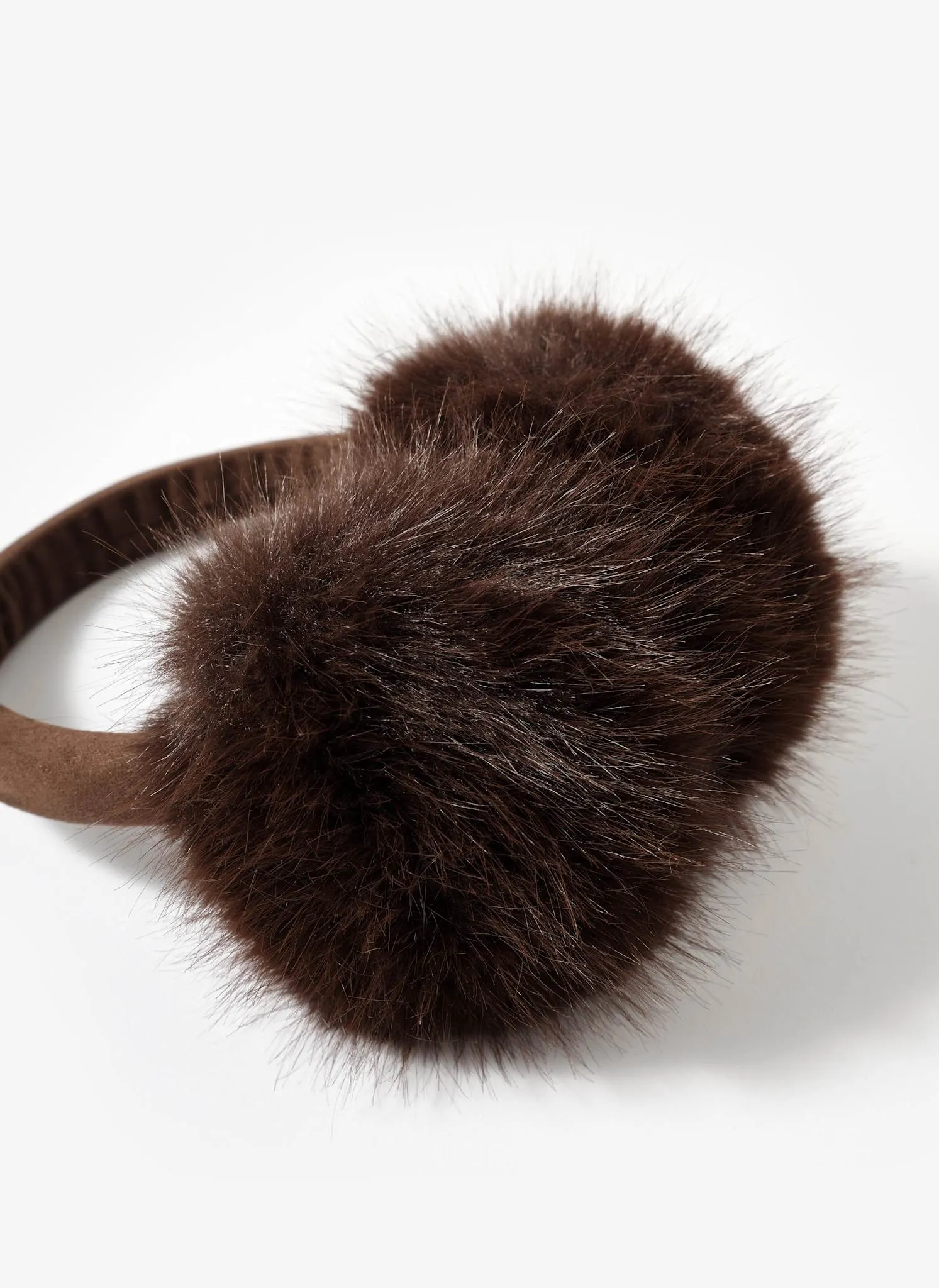 Brown Faux Fur Earmuffs sold by Mint Velvet product image thumbnail 4