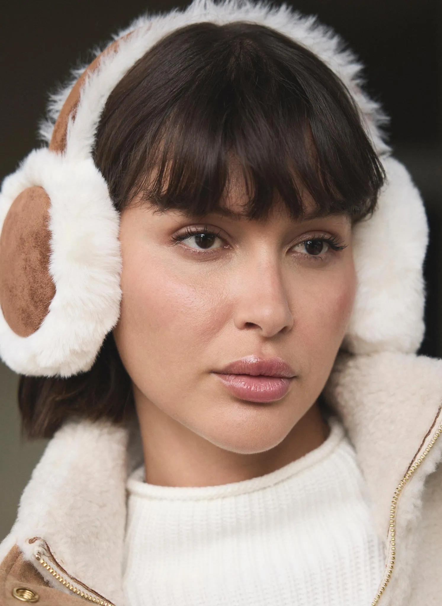 Tan Faux Fur Earmuffs sold by Mint Velvet product image thumbnail 3