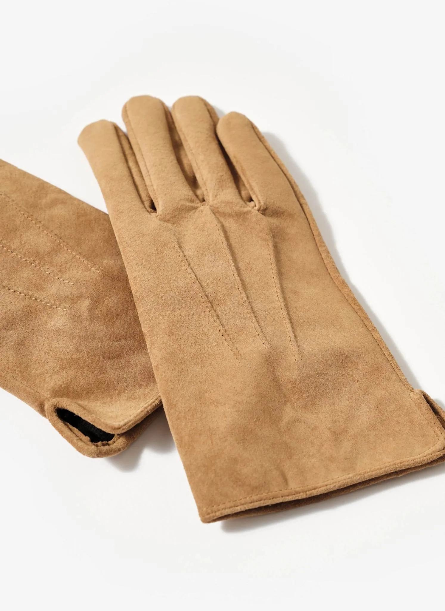Tan Suede Gloves sold by Mint Velvet product image thumbnail 5