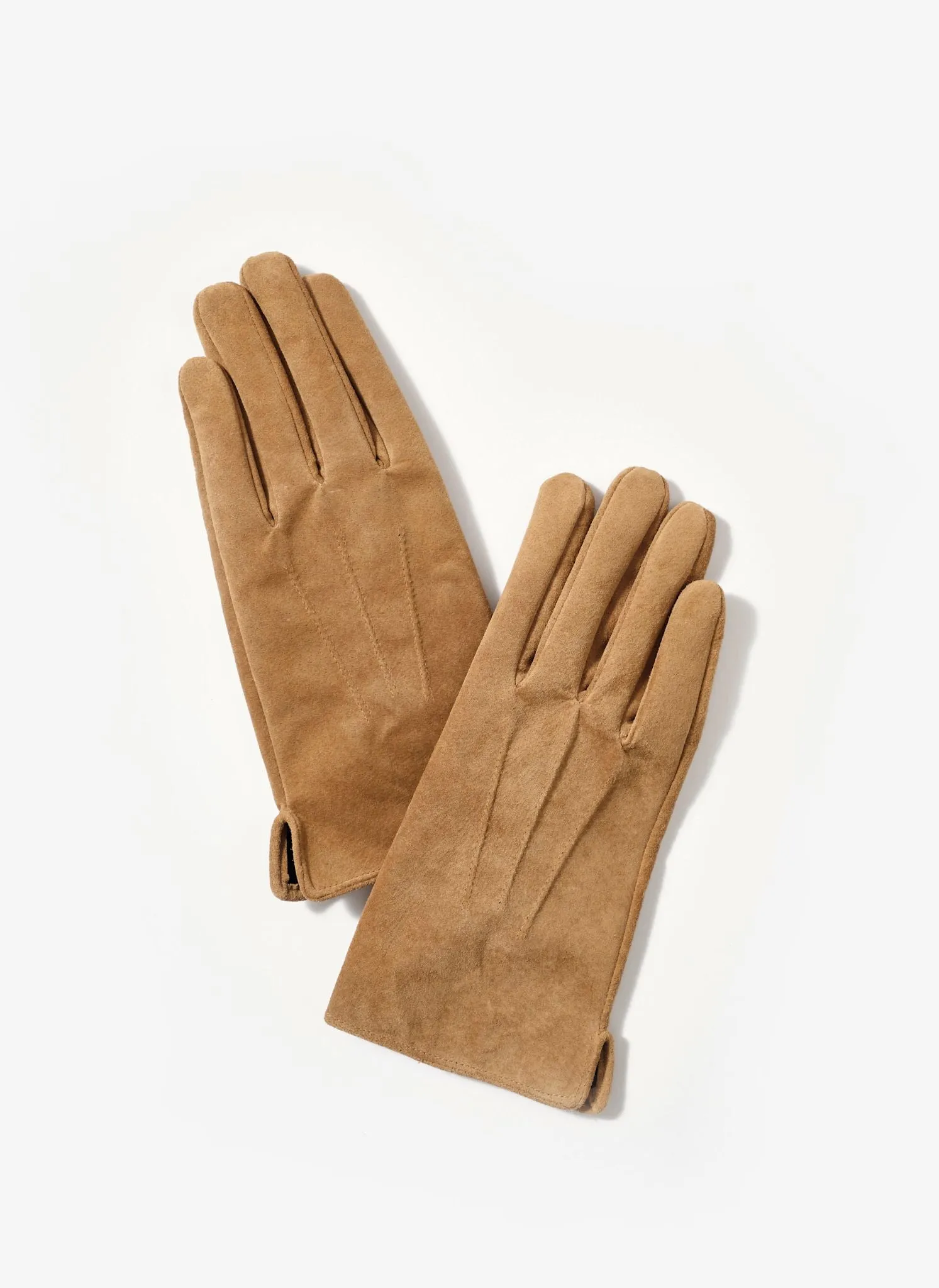 Tan Suede Gloves sold by Mint Velvet product image thumbnail 3